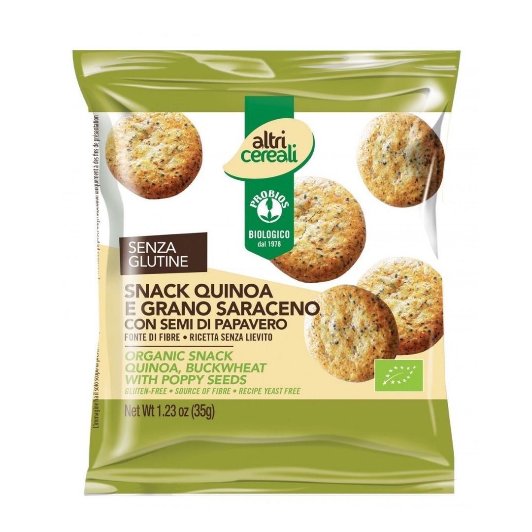 SNACK QUINOA E GRANO SARACENO